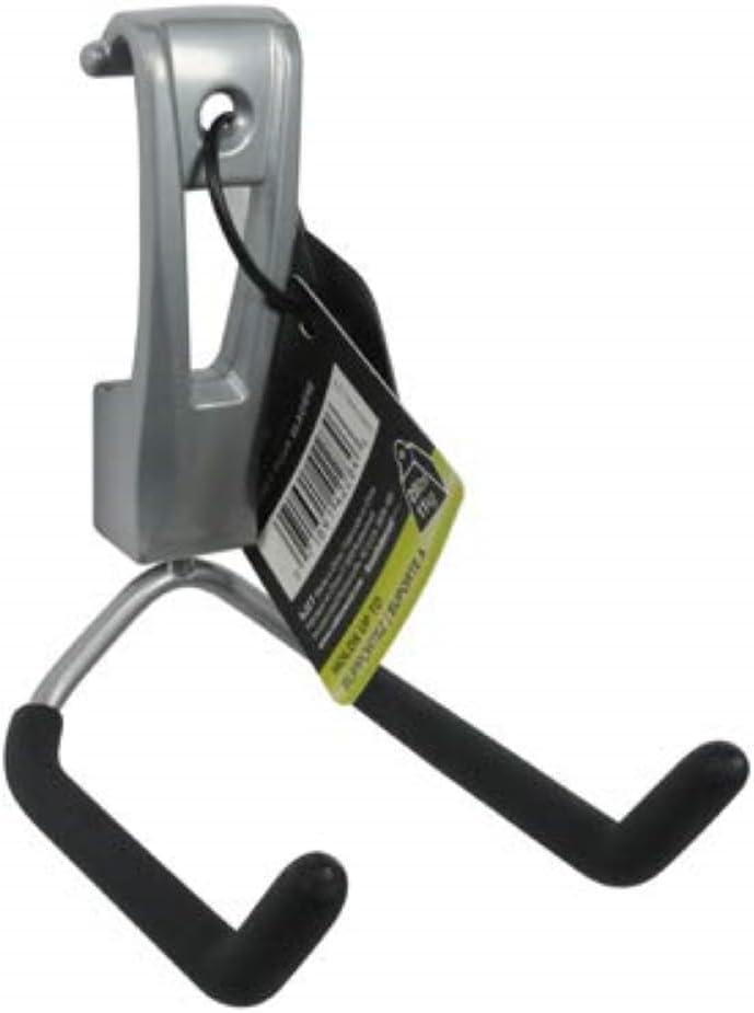 imageRubbermaid FastTrack 2Handle Hook S Hook Mounted Garage Storage and Space Saving Organization System Metallic PowderCoated Steeel for RakesBroomsToysLaddersIndividual