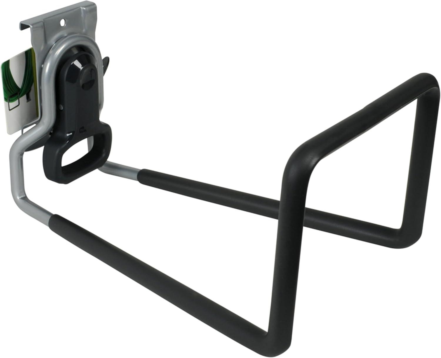 imageRubbermaid FastTrack 2Handle Hook S Hook Mounted Garage Storage and Space Saving Organization System Metallic PowderCoated Steeel for RakesBroomsToysLaddersIndividual