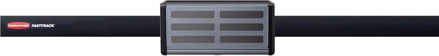 imageRubbermaid FastTrack 2Handle Hook S Hook Mounted Garage Storage and Space Saving Organization System Metallic PowderCoated Steeel for RakesBroomsToysLaddersIndividual