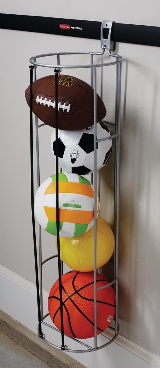 imageRubbermaid FastTrack 2Handle Hook S Hook Mounted Garage Storage and Space Saving Organization System Metallic PowderCoated Steeel for RakesBroomsToysLaddersIndividual