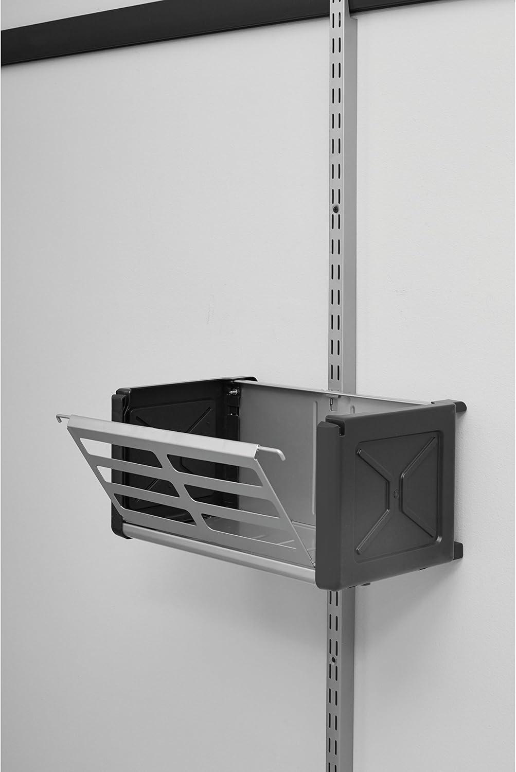 imageRubbermaid FastTrack 2Handle Hook S Hook Mounted Garage Storage and Space Saving Organization System Metallic PowderCoated Steeel for RakesBroomsToysLaddersIndividual