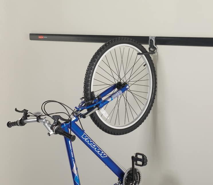 imageRubbermaid FastTrack 2Handle Hook S Hook Mounted Garage Storage and Space Saving Organization System Metallic PowderCoated Steeel for RakesBroomsToysLaddersIndividual