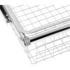 Rubbermaid Configurations Sliding Basket for Closet Drawer Organization, Titanium, Sturdy Slide Out Basket for Home/Laundry/Bathroom/Mudroom/Pantry/Linen Closet(Titanium)