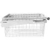 Rubbermaid Configurations Sliding Basket for Closet Drawer Organization, Titanium, Sturdy Slide Out Basket for Home/Laundry/Bathroom/Mudroom/Pantry/Linen Closet(Titanium)