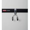 Rubbermaid FastTrack 2-Handle Hook (S Hook) Mounted Garage Storage and Space Saving Organization System Metallic Powder-Coated Steeel for Rakes/Brooms/Toys/Ladders(1 Count (Pack of 6))