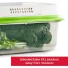 Rubbermaid FreshWorks Produce Saver, Medium and Large Storage Containers, 8-Piece Set, Set of 4, Med & Lg, Clear(Set of 4  Med & Lg)