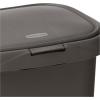 Rubbermaid Spring Top Trash Can with Lid 13 Gallon Gray Plastic Garbage Bin for Home/Kitchen/Office/Garage(Gray)