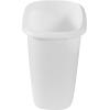 Rubbermaid Vanity Trash Can/Wastebasket 1.5-Gallons/6-Quarts White for Under Counter/Kitchen/Office/Bedroom/Bathroom
