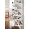 Rubbermaid, White Fasttrack Closet Slide-Out Tiered Organizing Shelf, 2060354