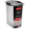 Rubbermaid Brilliance Pantry Airtight Food Storage Container, BPA-Free 7.8 Cup, Ideal for Brown Sugar – Efficient, Leak-Proof and Dishwasher-safe(16-Cup)