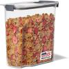 Rubbermaid Brilliance Pantry Airtight Food Storage Container, BPA-Free 7.8 Cup, Ideal for Brown Sugar – Efficient, Leak-Proof and Dishwasher-safe(18-Cup Cereal)