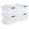 74 Qt - 4 Pack w/ Trays